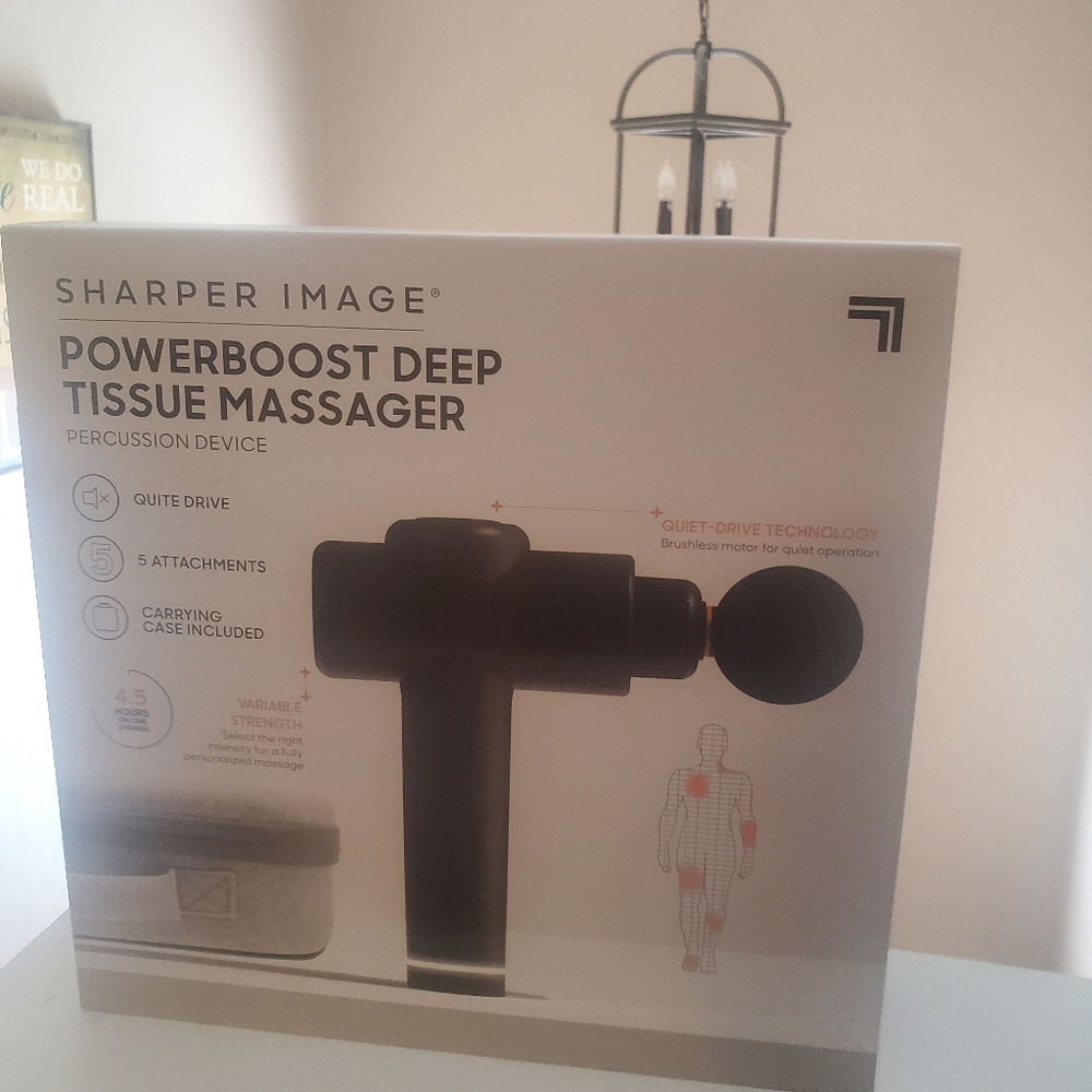 Sharper image Deep tissue massager
